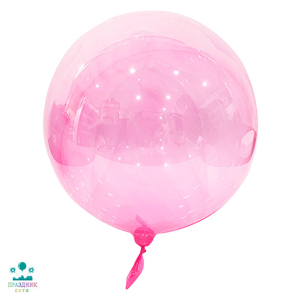 ШАР BUBBLE 55 in сфера Pink