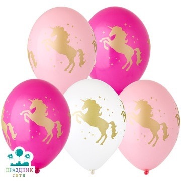 НАБОР ШАРОВ 14" Единорог