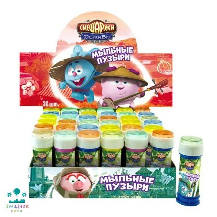 МЫЛЬНЫЕ ПУЗЫРИ Смешарики Дежавю 50мл