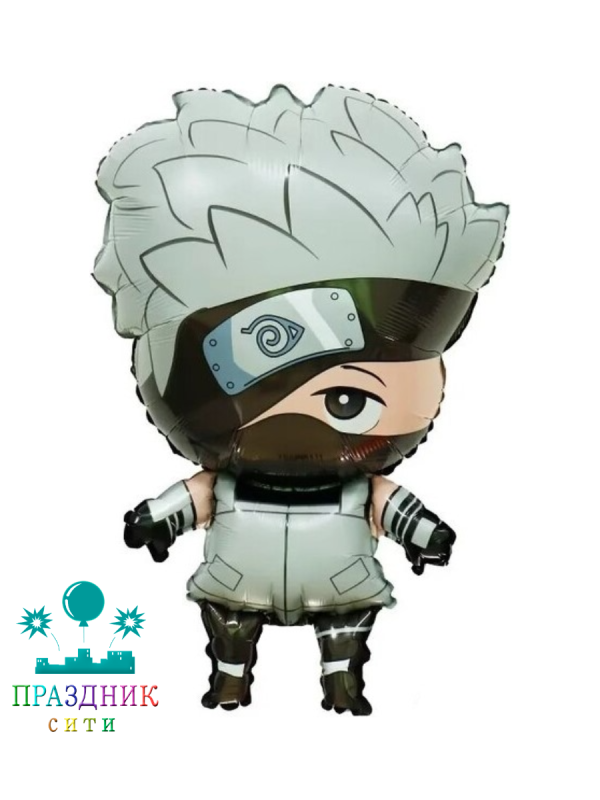 ШАР (Фольга) ФИГУРА 55 in Мальчик Боец