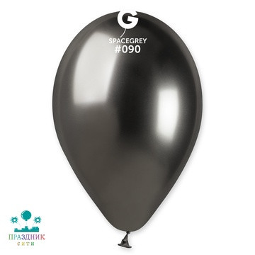 ШАР (латекс) И 14" Хром Space Grey