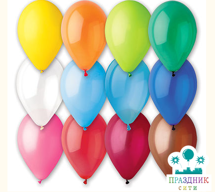 ШАР (латекс) 7" Пастель ассорти