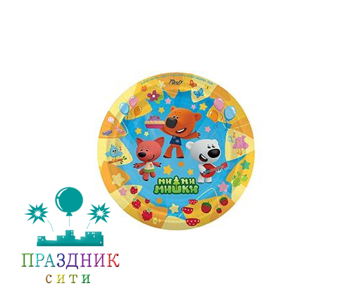 ТАРЕЛКА Ми-ми-мишки 18см 6шт