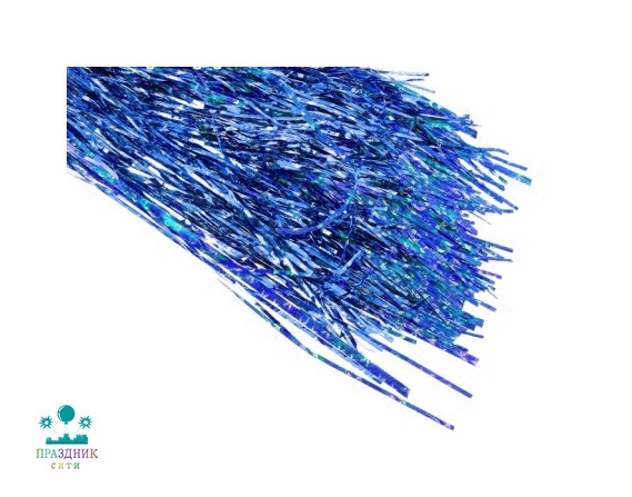 ДОЖДИК из фольги синий 1м