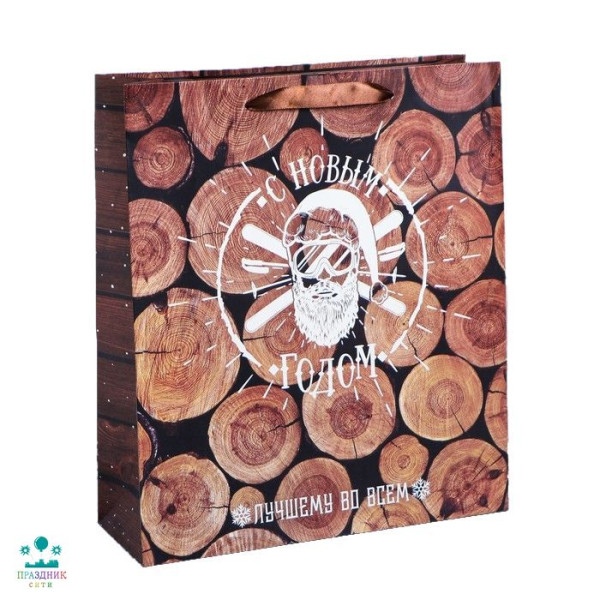 ПАКЕТ Лучшему во всем, ламинированный 26х30х9 см