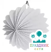 ФОНАРИК бум круглый белый 25см