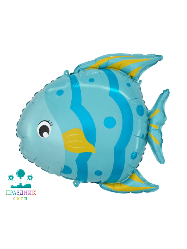 ШАР (Фольга) К ФИГУРА 40 in Рыба голубая