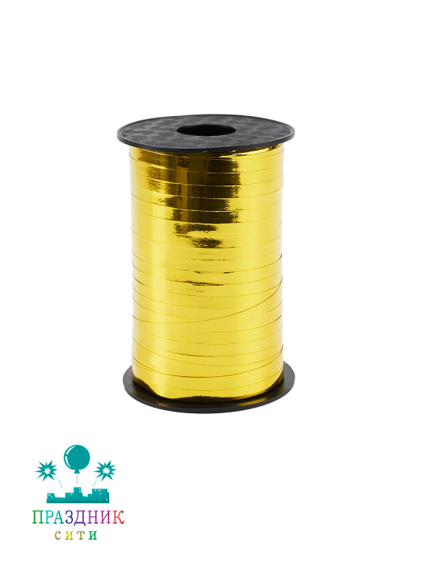 ЛЕНТА металлизир 5ммх250м Золото