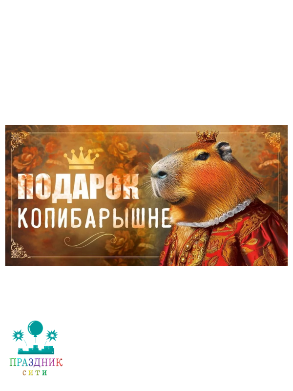 КОНВЕРТ Подарок КопиБарышне