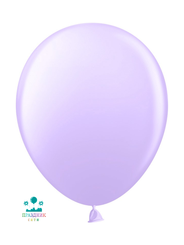 ШАР (латекс) 12" Нежная сирень макарунс