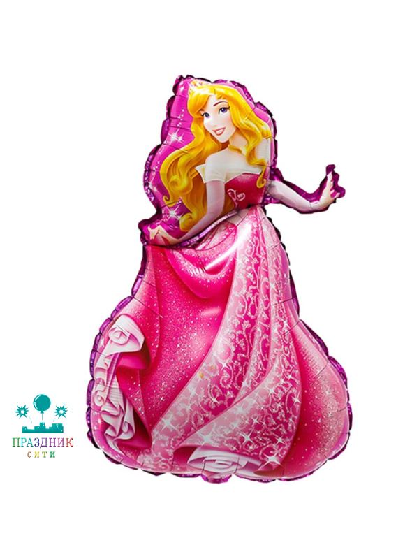 ШАР (Фольга) К ФИГУРА 55 in Принцесса Спящая Красавица яркая