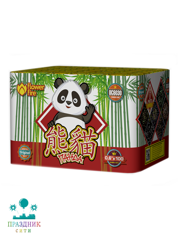 ПАНДА 100 выстрелов - батарея салютов