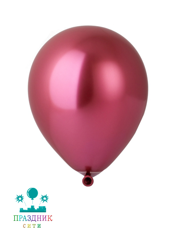 ШАР (латекс) Е 12" Хром Red