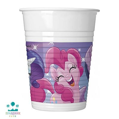 СТАКАН MLP и друзья пласт 8шт