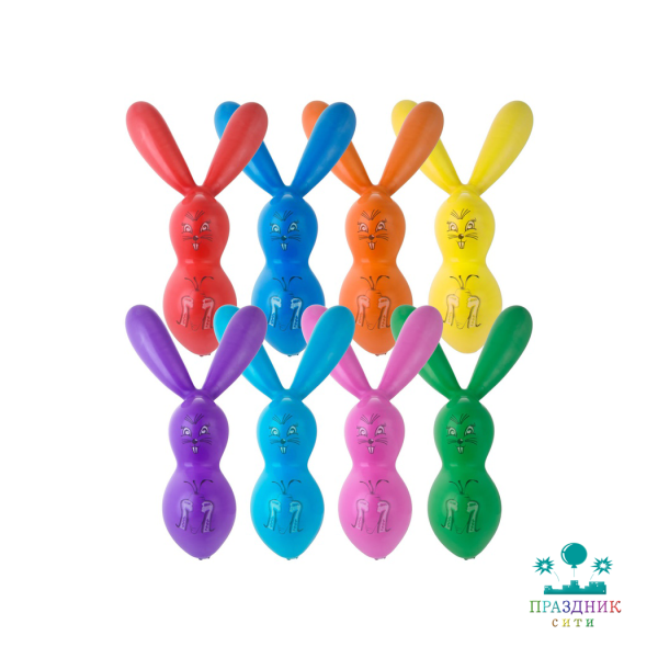 ШАР с рисунком ФИГУРА Заяц