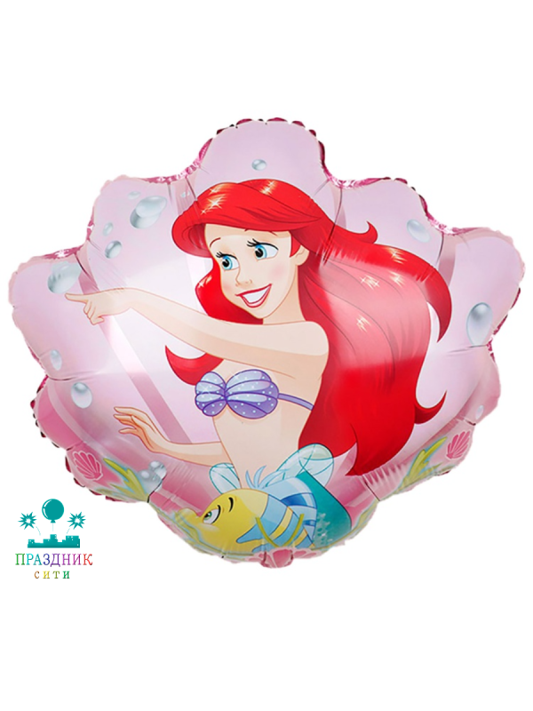 ШАР (Фольга) А ФИГУРА 35 in Русалочка Ариэль