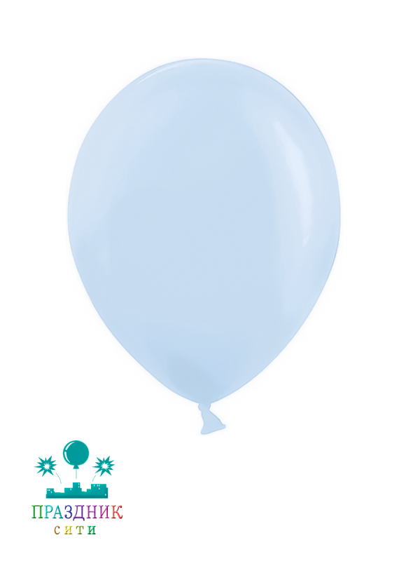 ШАР (латекс) 12" Воздушно-голубой, макарунс