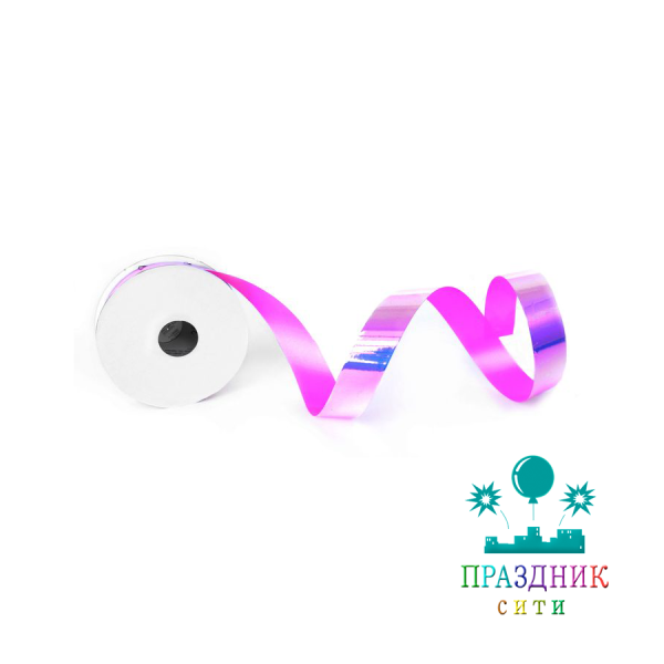 ЛЕНТА полипропилен.перламутр 1,8 см розовый