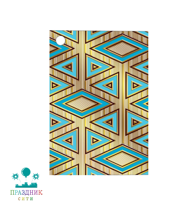 ОТКРЫТКА БИРКА триугольник