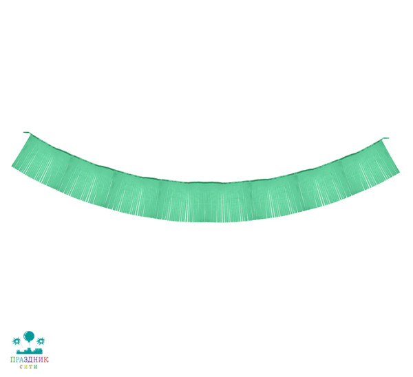 ГИРЛЯНДА-тассел Кисточки, цвет зелёный 3 м