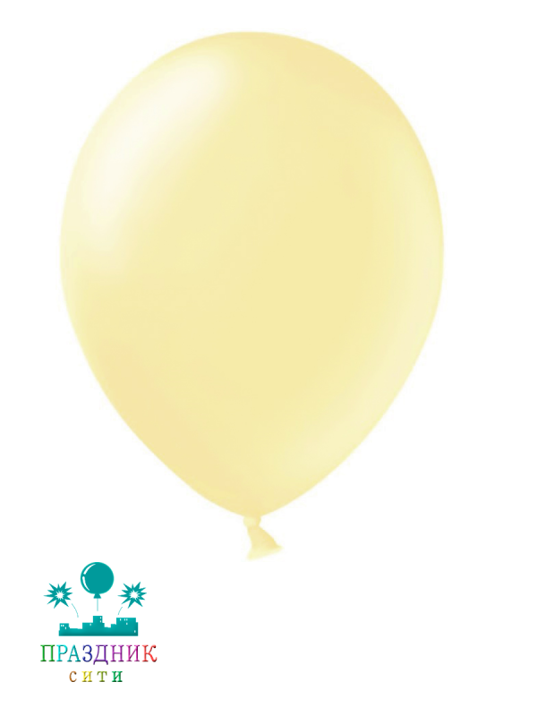 ШАР (латекс) 12" Неаполитанский желтый, макарунс