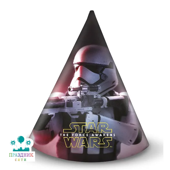 КОЛПАК звездные войны 8 6шт