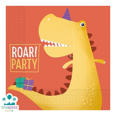 САЛФЕТКА Дино Пати 33см