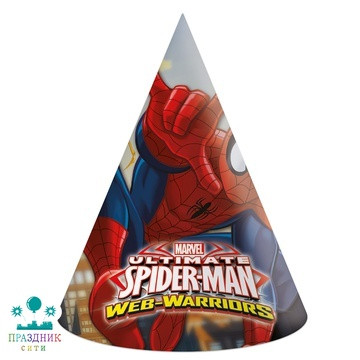 КОЛПАК Человек-Паук Великий 6шт