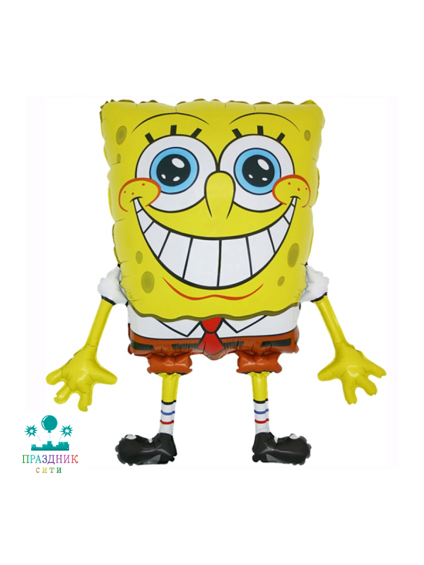 ШАР (Фольга) Г ФИГУРА 55 in Мультяшный Губка