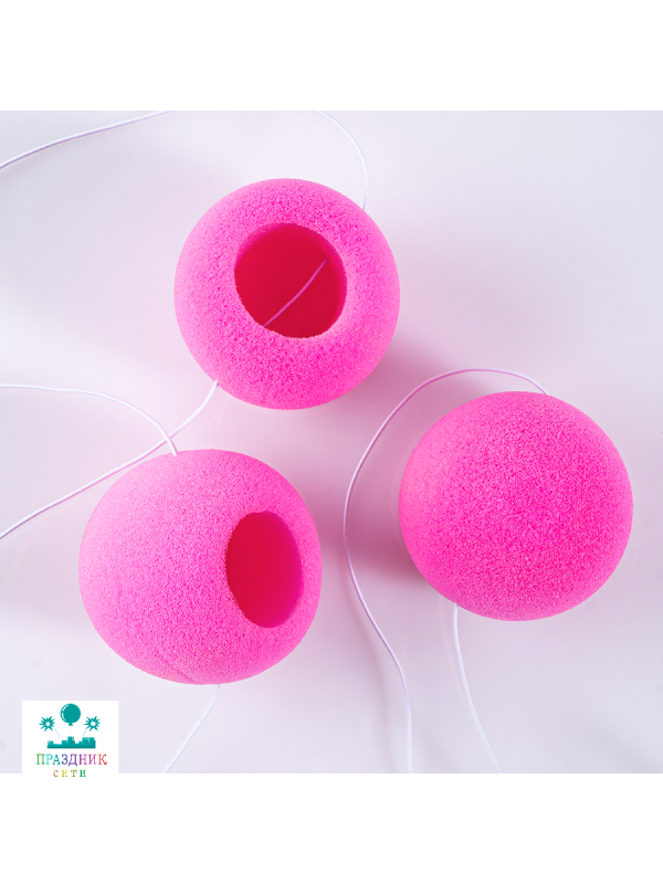 НОС клоуна Розовый