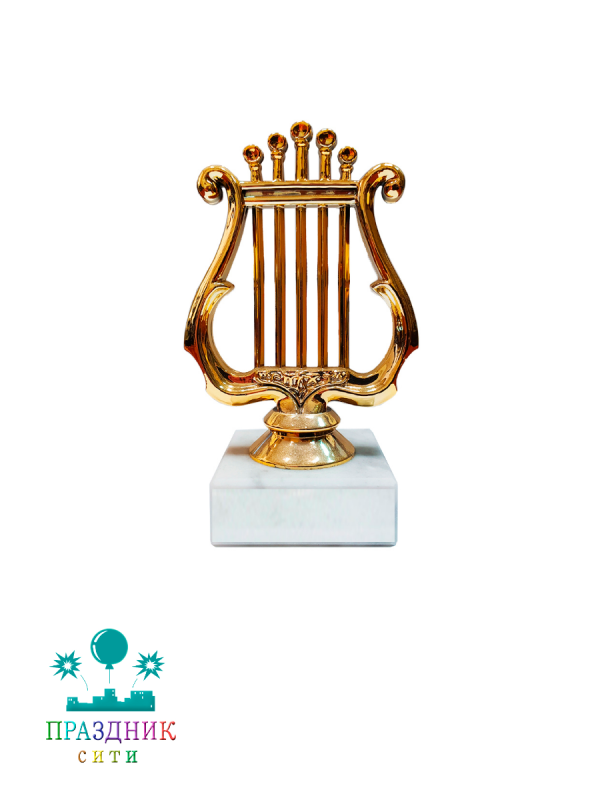 ФИГУРКА Лира на постаменте 10см