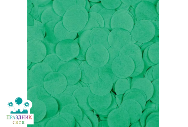 КОНФЕТТИ Круги тишью тиффани 50гр