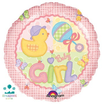 ШАР (Фольга) А HB Малыш девочка