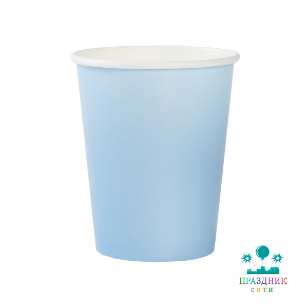 СТАКАН Пастель голубой 6шт