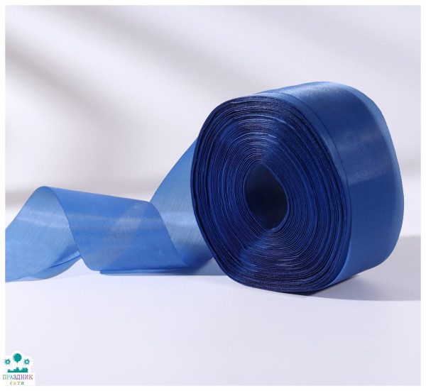 ЛЕНТА капроновая 5,0 см синий