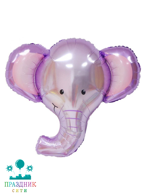 ШАР (Фольга) ФИГУРА 65 in Голова милый слоник