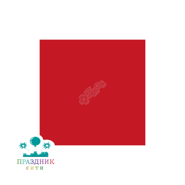 ПЛЁНКА Красная глянцевая 300*300мм