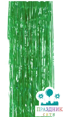 ДОЖДИК из фольги зеленый 1 м