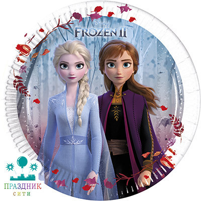 ТАРЕЛКА Холодное Сердце II 20см 8шт/Р