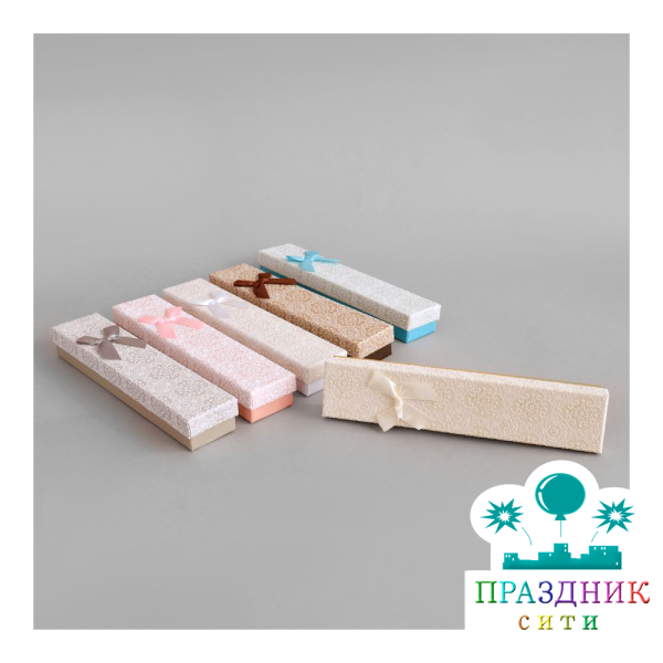 КОРОБКА Ассорти прямоугольник, Кружево, 21х4,5х3см