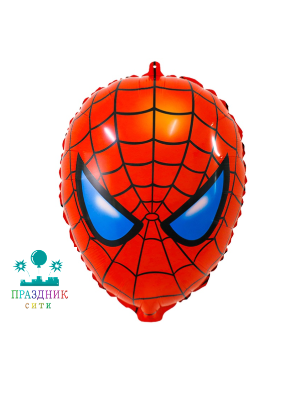 ШАР (Фольга) К ФИГУРА 30 in Паук Spider голова