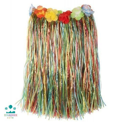 ЮБКА ГАВАЙСКАЯ АССОРТИ 40 СМ