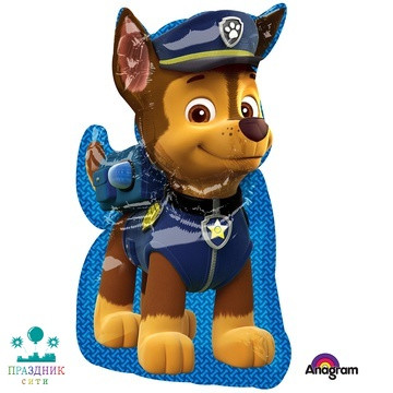 ШАР (Фольга) А ФИГУРА 90 in Щенячий Патруль Чейз