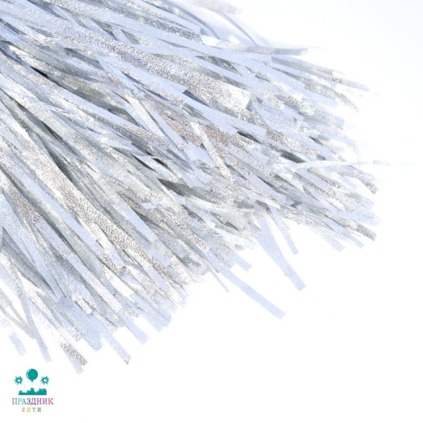 ДОЖДИК с тиснением серебро 0,2х1,5 м (компл.=10 шт)