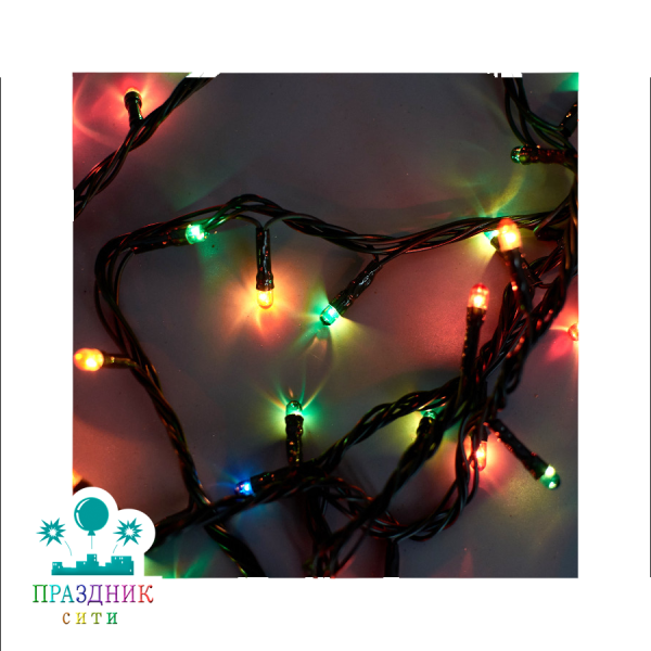 ГИРЛЯНДА многоцветная, 2,5 м