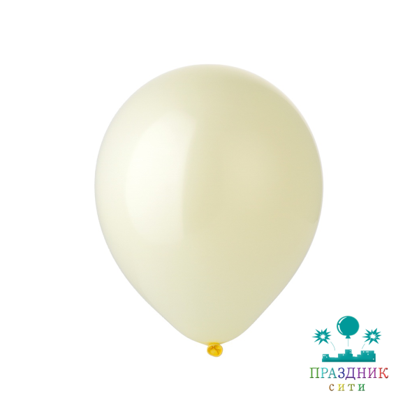 ШАР (латекс) 12" Macaron Yellow