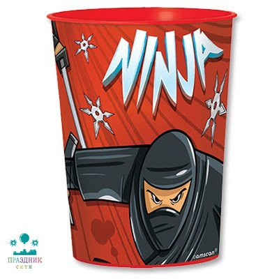 СТАКАН Ниндзя пласт 1шт