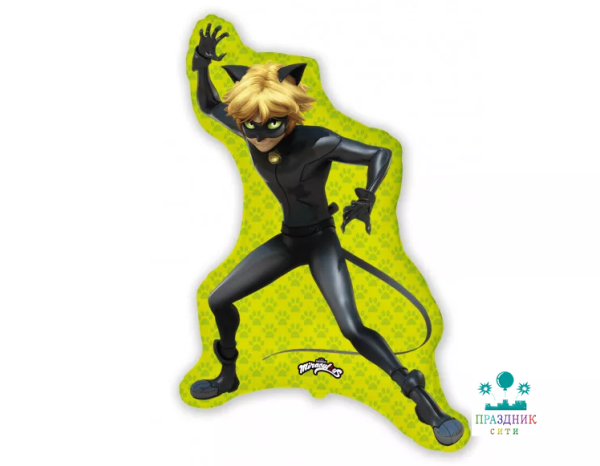 ШАР (Фольга) Ф ФИГУРА 55 in Супер Кот