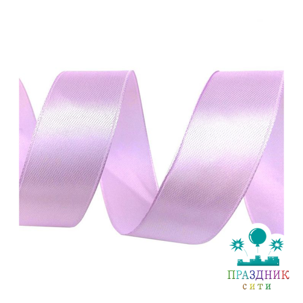 ЛЕНТА атлас 3,8 см лиловый