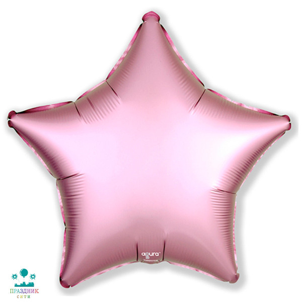 ШАР (Фольга) ЗВЕЗДА 19 in Мистик Фламинго